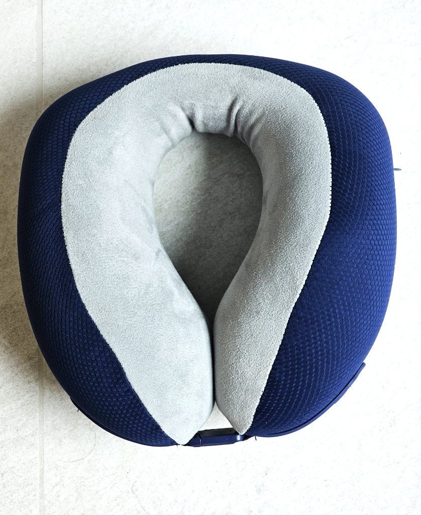 Oreiller de voyage ergonomique bleu, Enlèvement ou Envoi, Neuf