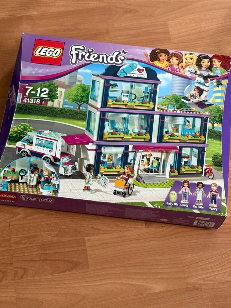 Lego Friends Ziekenhuis 41318, Kinderen en Baby's, Speelgoed | Duplo en Lego, Ophalen, Lego, Friends, Zo goed als nieuw