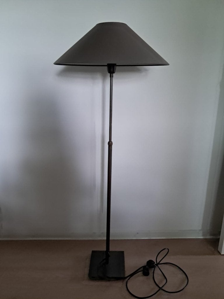 staande lamp, Ophalen, 100 tot 150 cm, Metaal, Zowel modern als landelijk