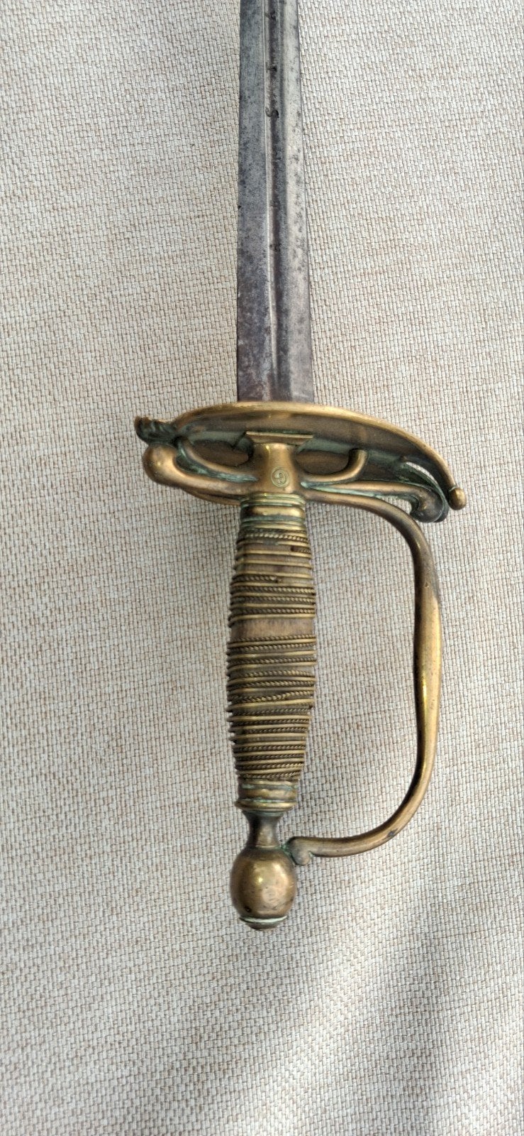 Officier à l'épée Révolution française m1786 SOLINGEN, Collections, Enlèvement ou Envoi, Armée de terre, Épée ou sabre