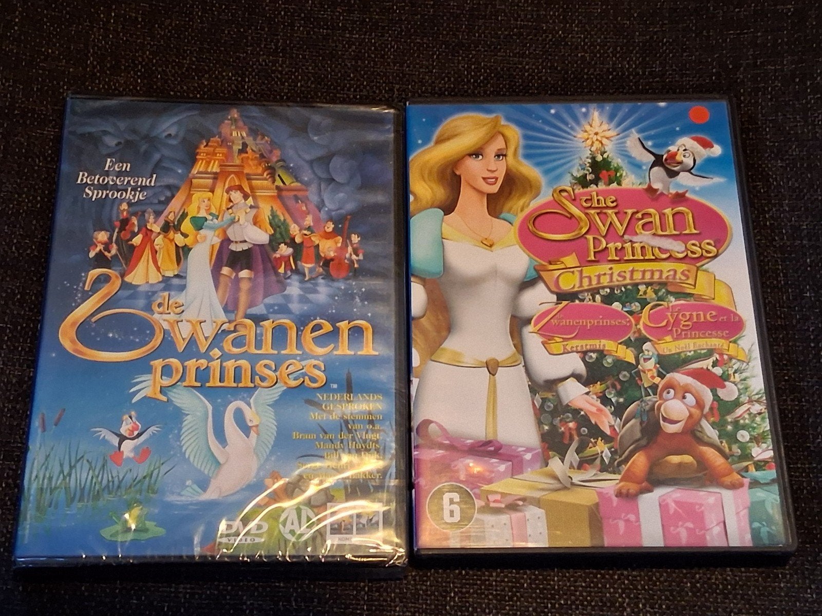 2 dvd´s De zwanenprinses (dreamworks tekenfilms), Ophalen of Verzenden, Nederlands, Nederlands