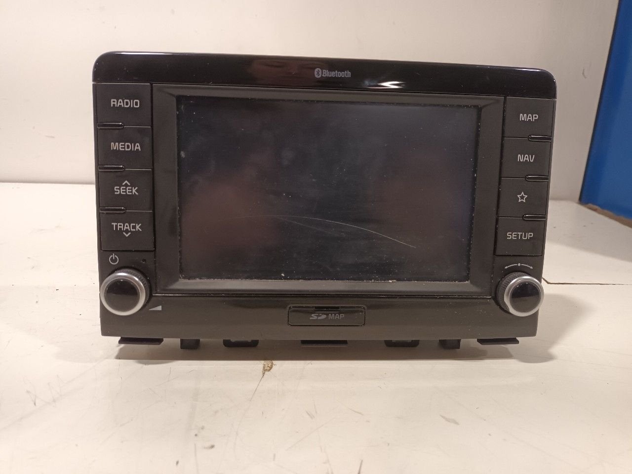Radio Kia Rio, Ophalen of Verzenden, Van der Ven Autorecycling B.V., Onderdelen@venauto.nl, Ettenseweg 76, 4706 PB Roosendaal, The Netherlands