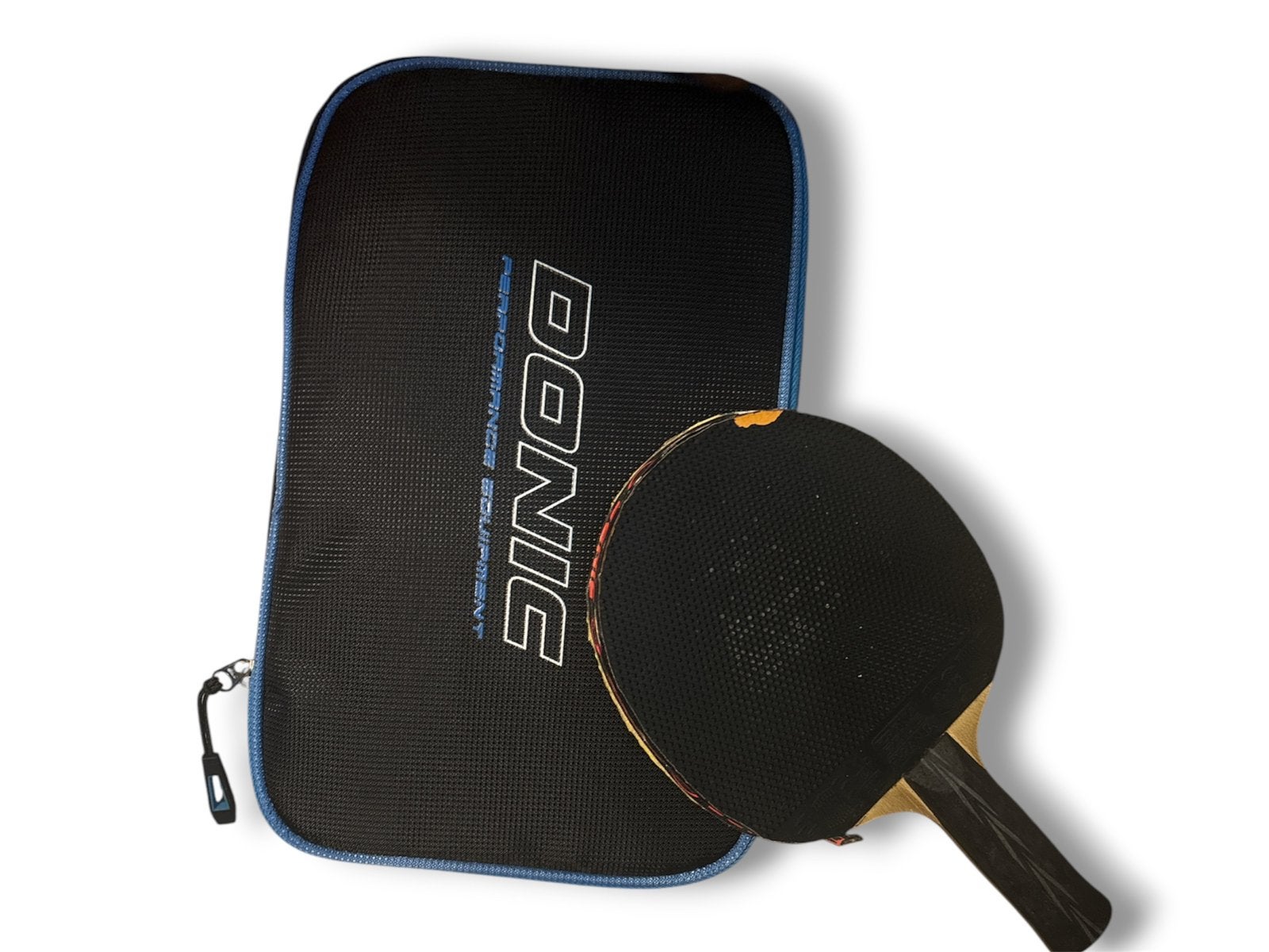 2 tafeltennisrackets, Sport en Fitness, Ophalen of Verzenden, Gebruikt, Net, Batje(s) of Balletje(s)