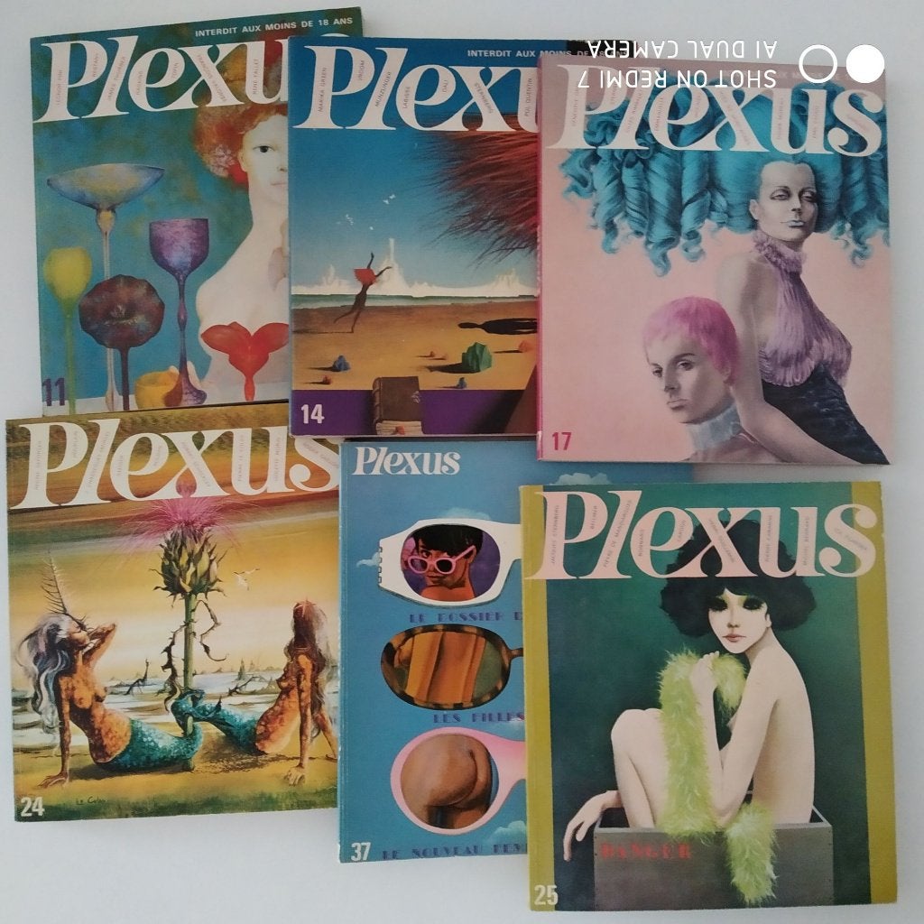 Magazine PLEXUS lot 11-14-17-24-25-37 (1967-1970)., Ophalen of Verzenden, Gelezen, Lichaam en Geest