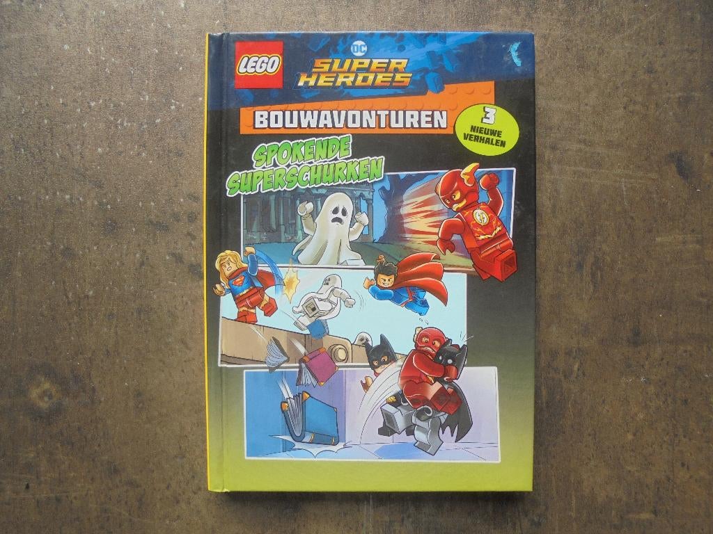 Lego Book Lego DC Comics Spokende Superschurken (zie foto's), Enlèvement ou Envoi, Utilisé, Lego