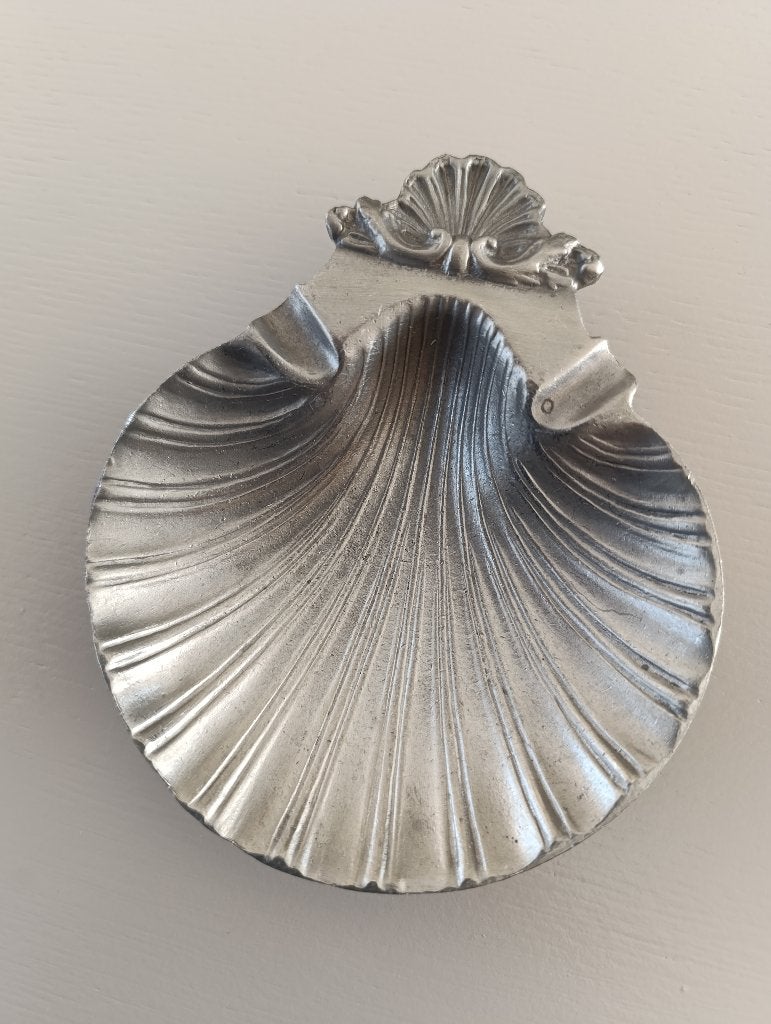Coquillage - Coquille Saint-Jacques étain pur, Enlèvement ou Envoi
