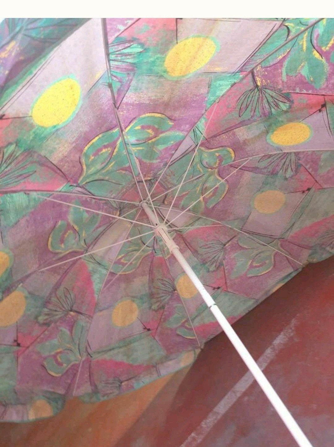 vintage parasol, Ophalen