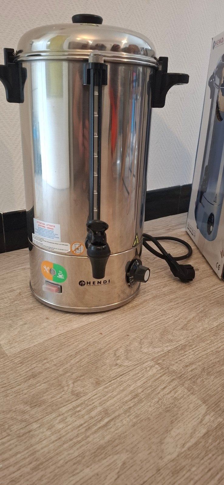 Hendi Hot Drinks Boiler 10 L, Ophalen of Verzenden