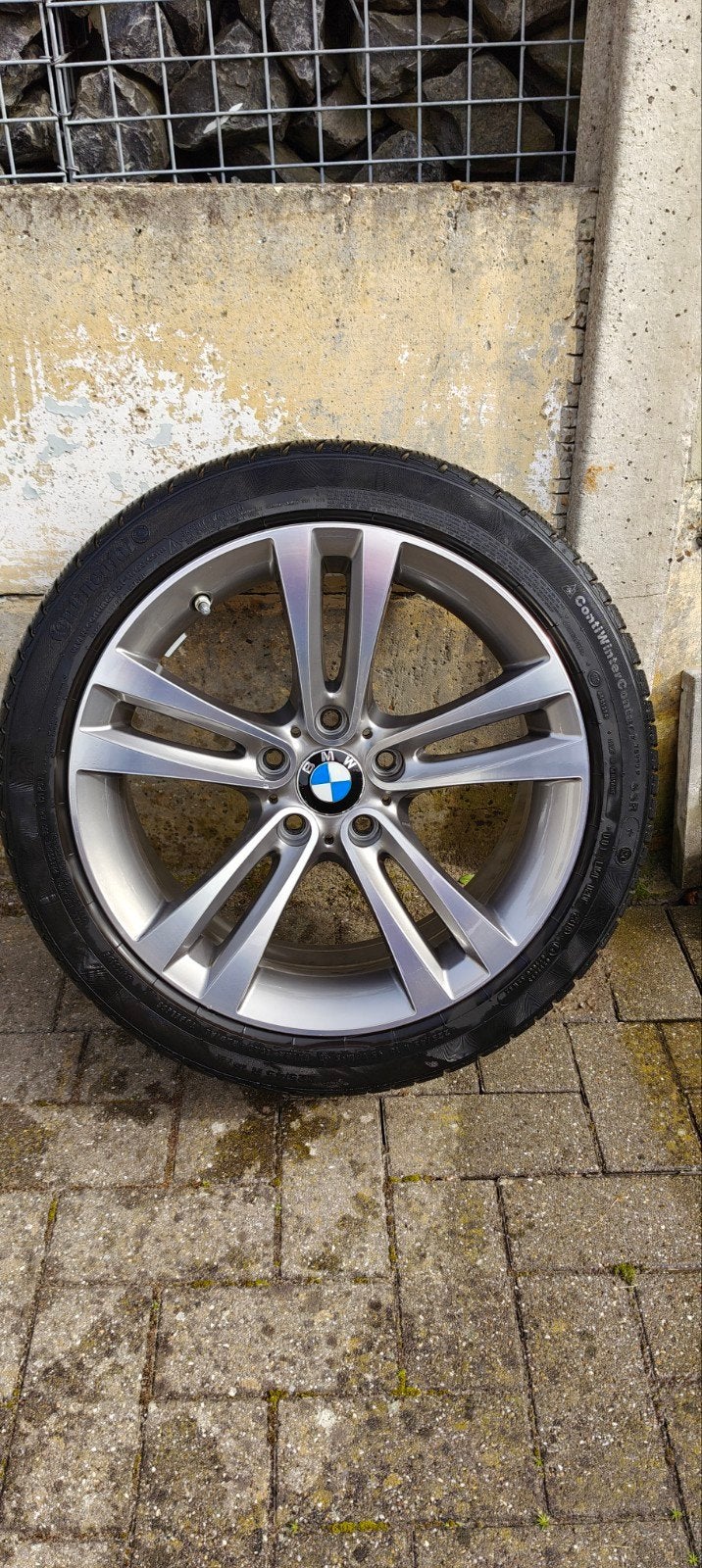 winterset 5x120 - 18" - 8J - origineel BMW style 397, Ophalen, 18 inch, Gebruikt, Banden en Velgen