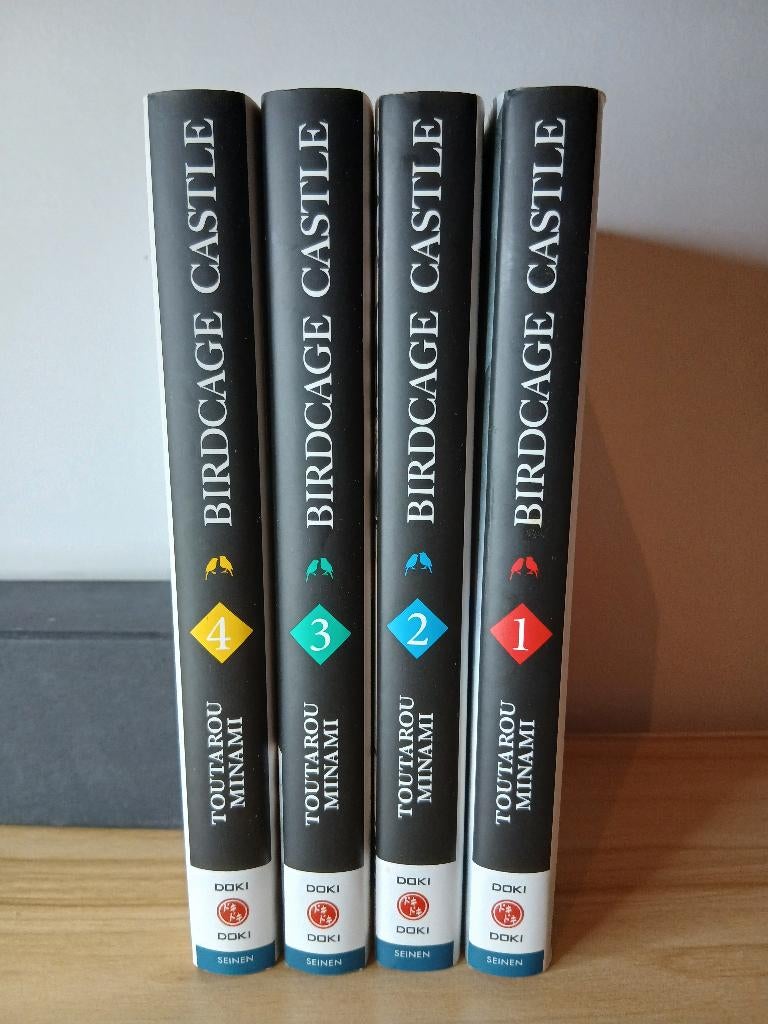 Lot mangas Birdcage Castle 1-4 complet – thriller survival, Neuf, Toutarou Minami, Enlèvement, Comics
