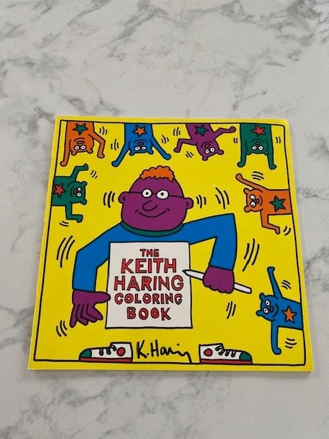Keith Haring kleurboek van 1992 uit New York, Antiek en Kunst, Ophalen