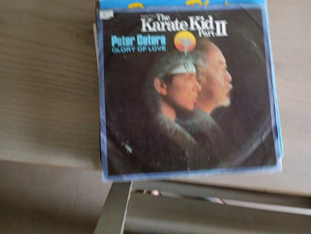 Peter Cetera - Karate kid II, Pochette photo, 7 inch, Utilisé, Musique de films et Bande son