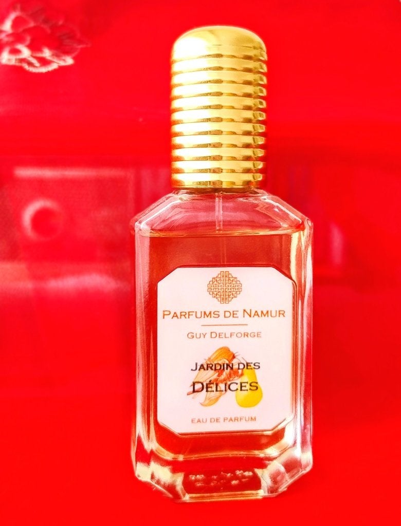 Jardin des Delices. Parfums de Namur, Enlèvement, Utilisé
