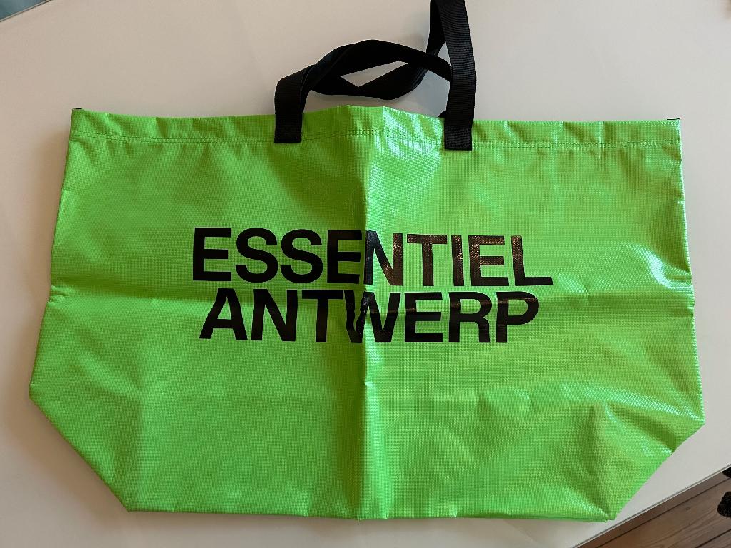 ESSENTIEL ANTWERP - shopping bag, Verzenden, Nieuw, Groen, Shopper