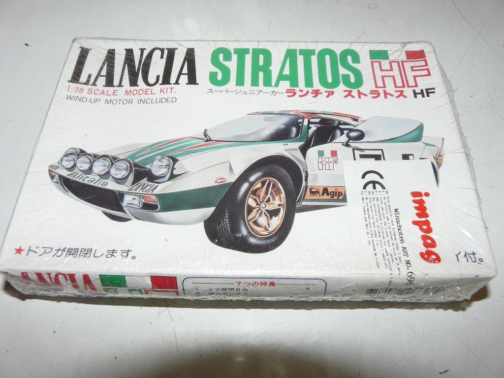 LANCIAS STRATOS 1/20 IMPAG, Hobby en Vrije tijd, Modelbouw | Auto's en Voertuigen, Overige merken, Auto, Verzenden, Groter dan 1:32