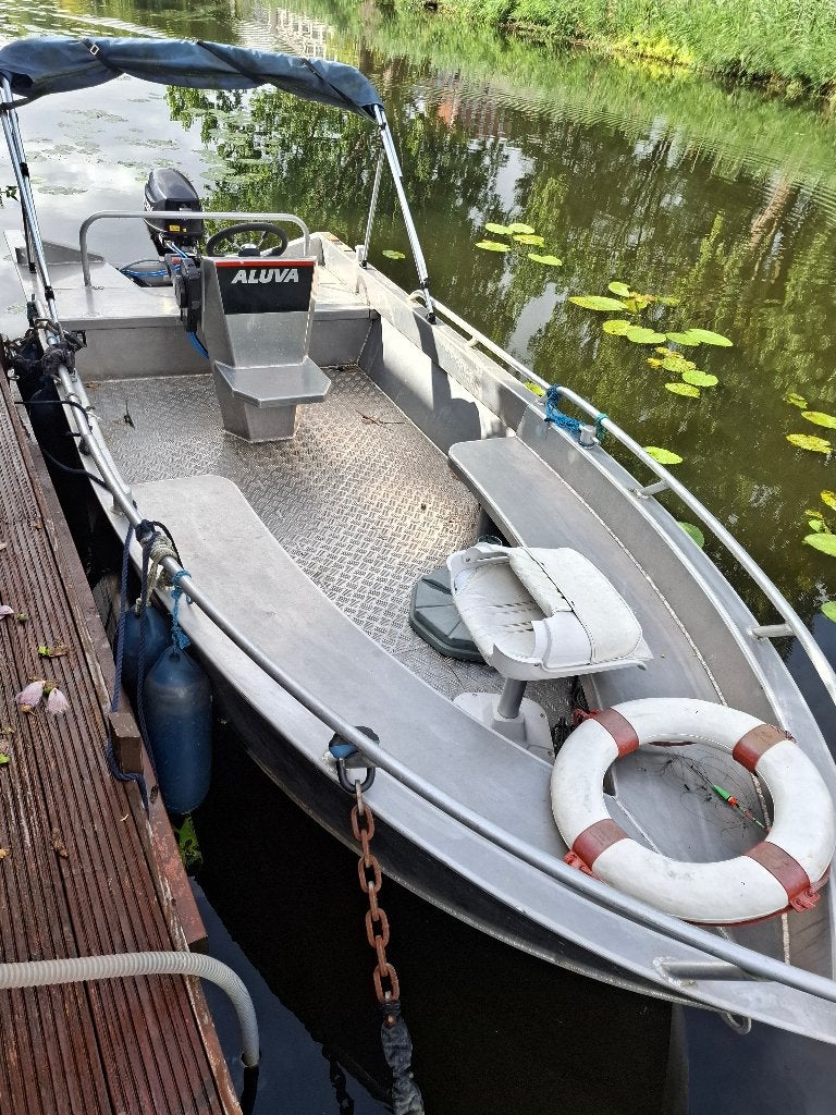 Aluva boot met motor, 4 m, Autres carburants, Aluminium, Jusqu'à 10 ch