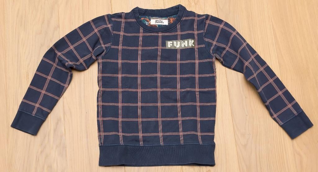 Blauwe trui 4 Funky Flavours, maat 146/152, Garçon, Enlèvement ou Envoi, Pull ou Veste, Utilisé