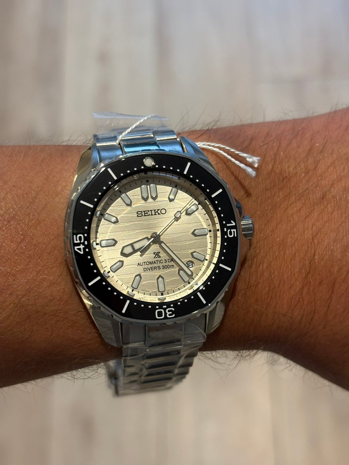 Seiko Prospex Elegant Diver 300 m/3 jours/3 ans de garantie, Bijoux, Sacs & Beauté, Montres | Hommes, Seiko, Acier, Enlèvement