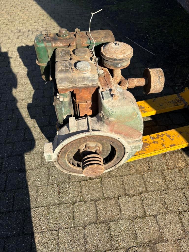 Lister diesel motor, Doe-het-zelf en Bouw, Ophalen, Gebruikt, Dieselmotor, 1400 tot 1800 rpm