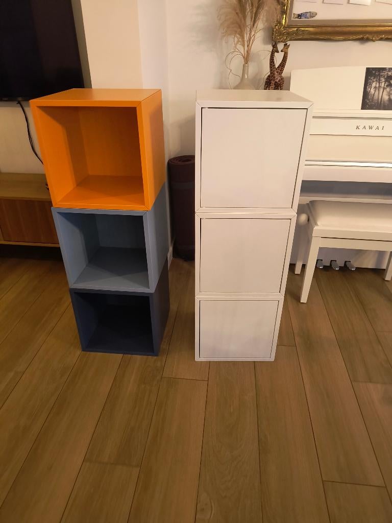 6 ikea Eket kastjes, Enlèvement, Utilisé