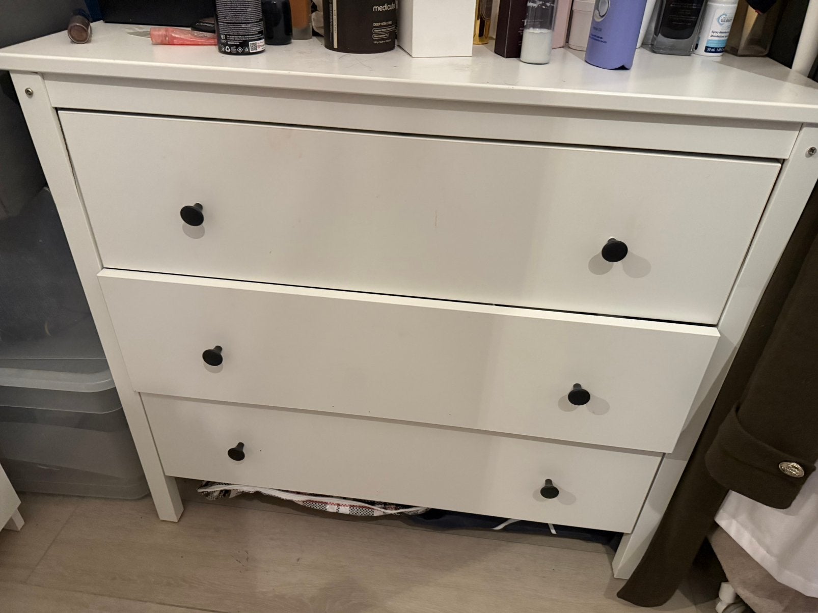 Commode ikea achetee il y’a 2 ans ( prix neuf :249€), Maison & Meubles, Enlèvement, Comme neuf