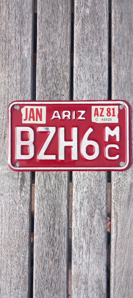 Plaque d'immatriculation américaine « ARIZONA », Collections, Enlèvement ou Envoi