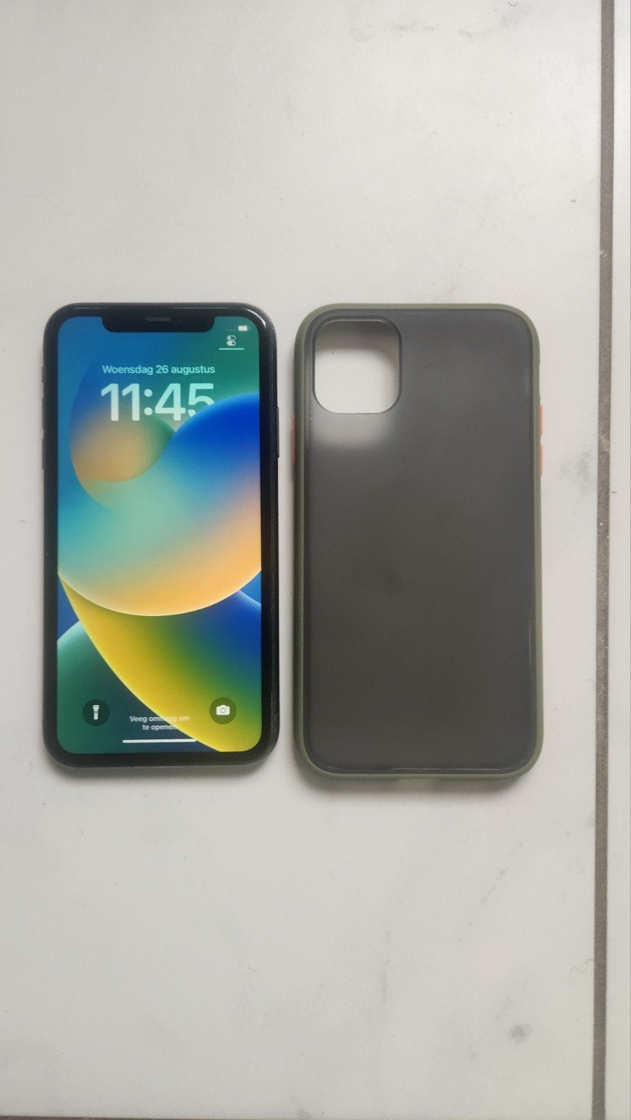 Te koop iPhone 11 64gb, Ophalen, Gebruikt, Zwart, IPhone 11