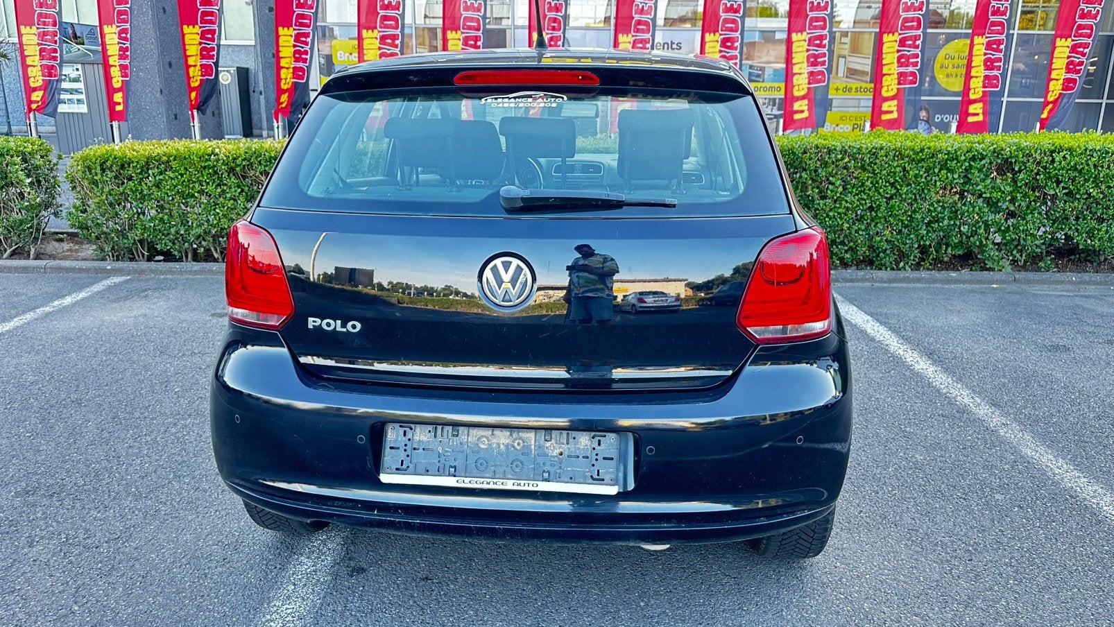vw Polo 1.2 TDi* 2014* 162.000 km* A/C*!5P, Auto's, Volkswagen, Zwart, Bedrijf, 5 deurs, 3 cilinders