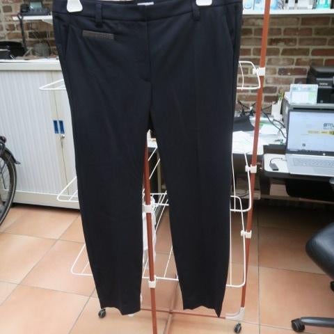 Broek blauw wol Brunello Cucinelli 44 (it 48) - nl 42, Maat 42/44 (L), Ophalen of Verzenden, Zo goed als nieuw, Lang