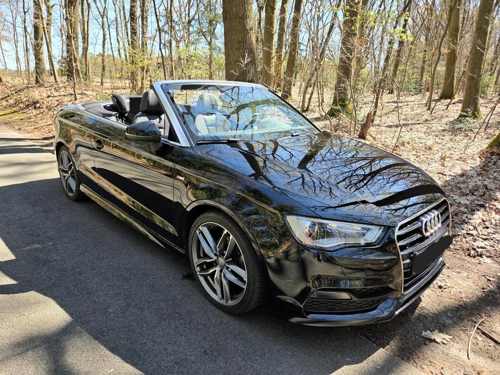 Audi A3 Cabrio S line 1.4 TFSI Automaat, 4 zetels, 1440 kg, 4 cilinders, Cabriolet