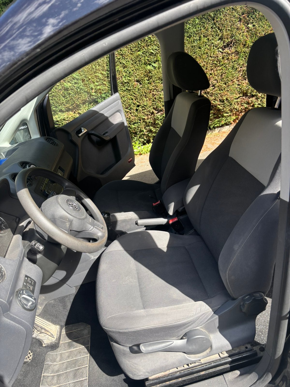 Volkswagen caddy, Auto's, Voorwielaandrijving, Stof, 1600 cc, Zwart
