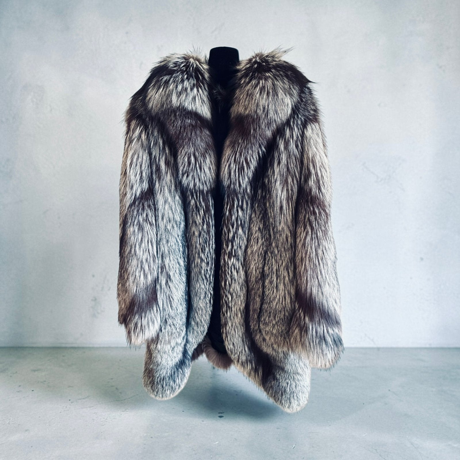 Vintage zilvervos bontjas – echte pels – Marc Furs, Kleding | Dames, Ophalen, Zo goed als nieuw