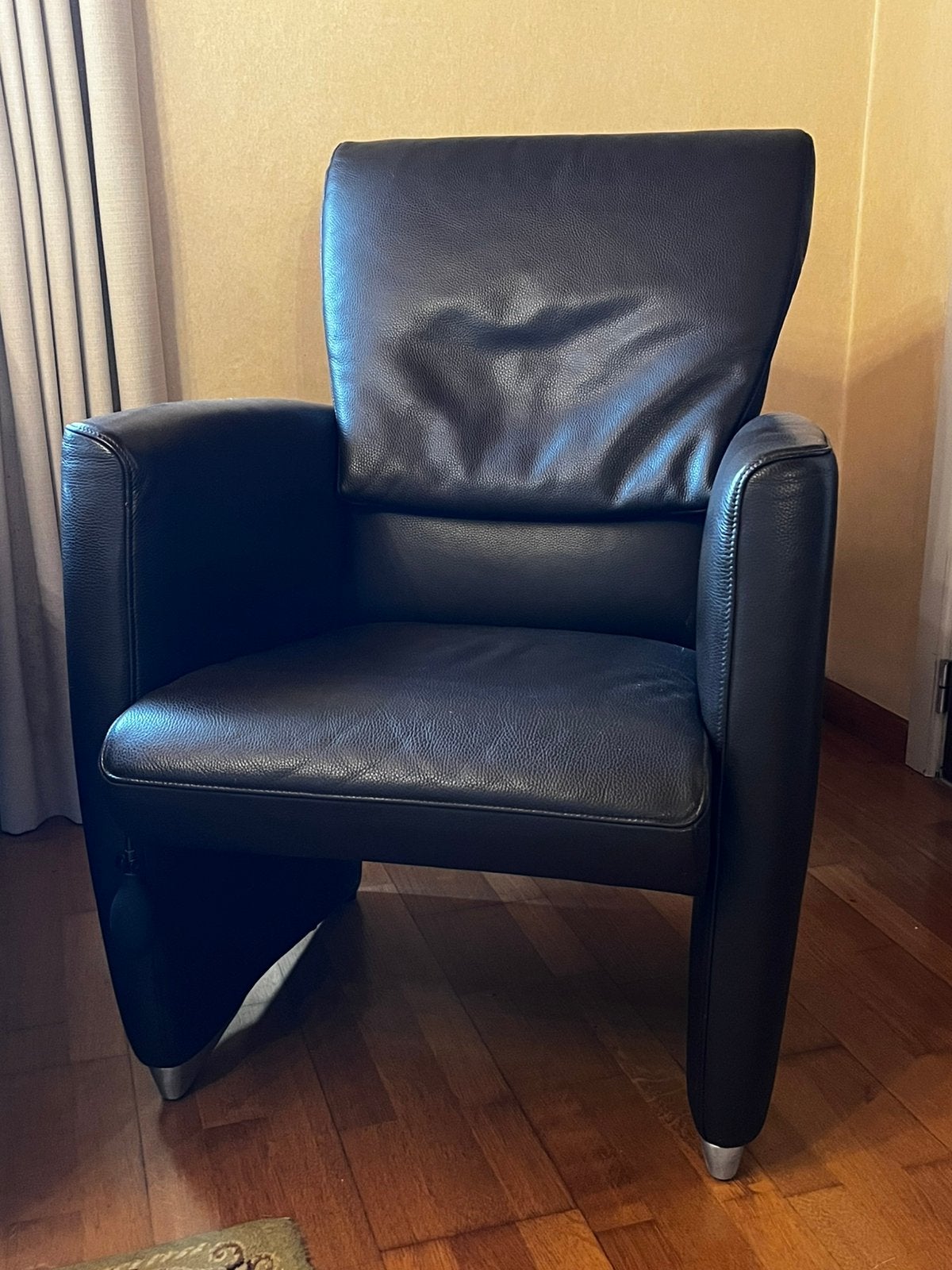 Leren salon, Tijdloos, modern, Banc droit, Enlèvement, Utilisé