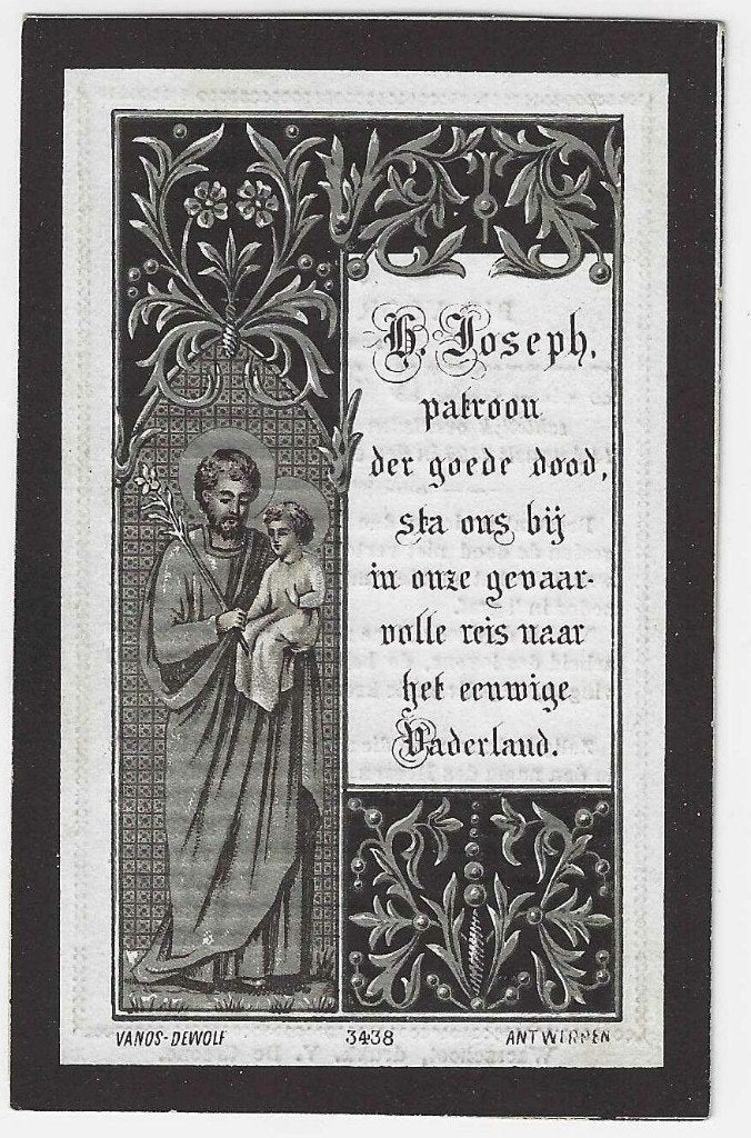 Petrus D'Haese, ? 1842 - Bassevelde 1888, Ophalen of Verzenden, Bidprentje