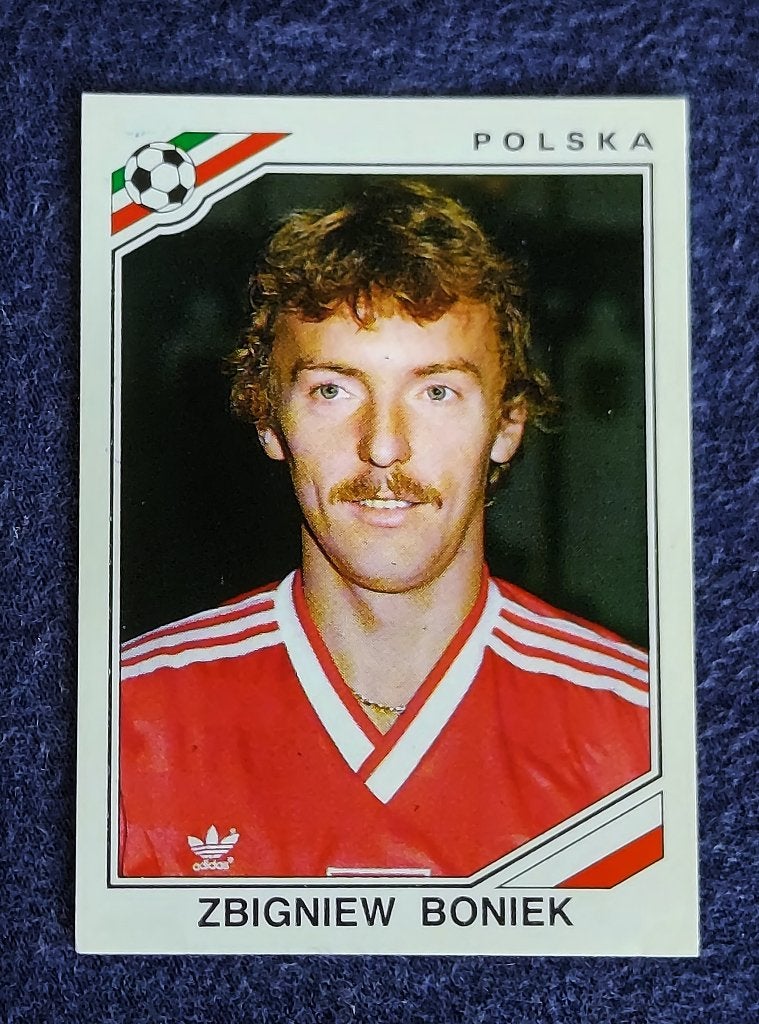 Panini sticker card voetbal ' WK Mexico 1986 - Z. Boniek ', Enlèvement ou Envoi, Neuf, Autocollant