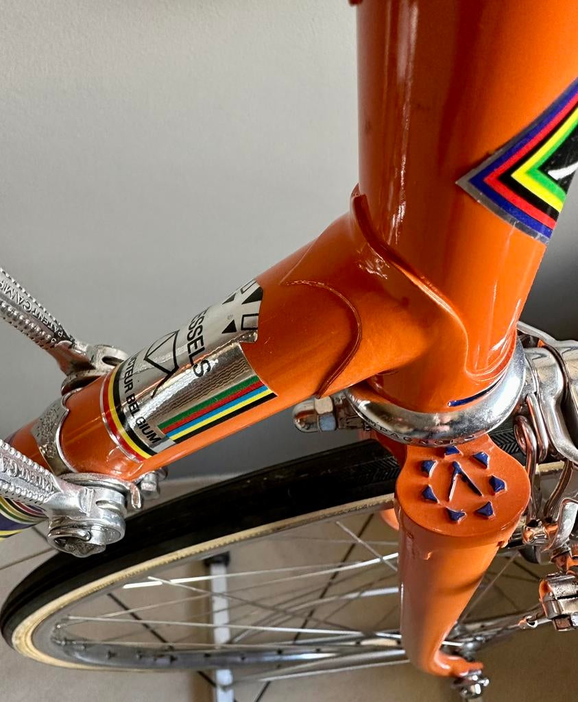 Vintage Eddy Merckx - Molteni- Kessels frame klassieker, Ophalen, Zo goed als nieuw