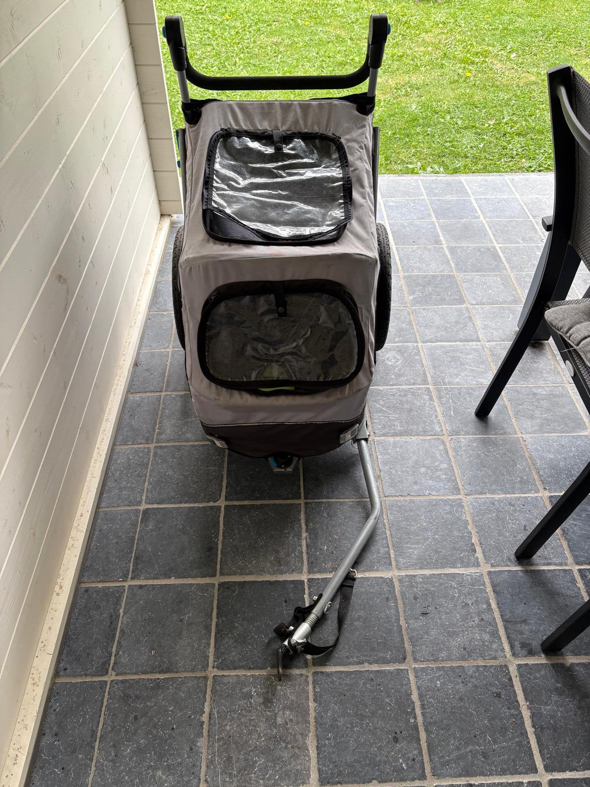 Hondenfietskar van het merk Trixie, Dieren en Toebehoren, Trixie, Ophalen, Zo goed als nieuw, Hondenfietskar