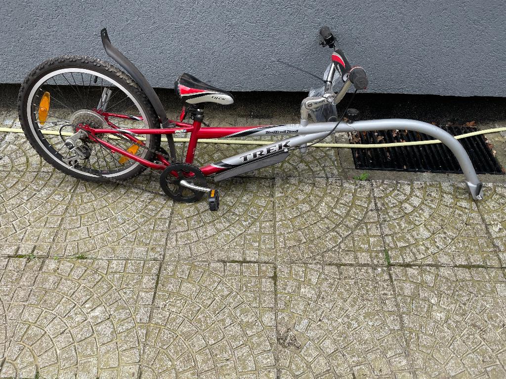 Aanhangfiets Trek, Fietsen en Brommers, Ophalen, Gebruikt, Aanhangfiets, Trek