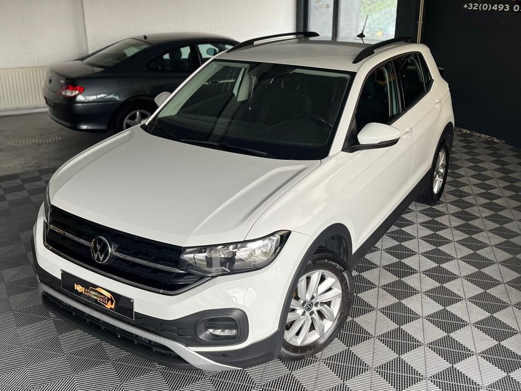 Volkswagen T-Cross 1.0TSI 1e eigenaar 1 jaar garantie, Voorwielaandrijving, Wit, 5 deurs, Particulier