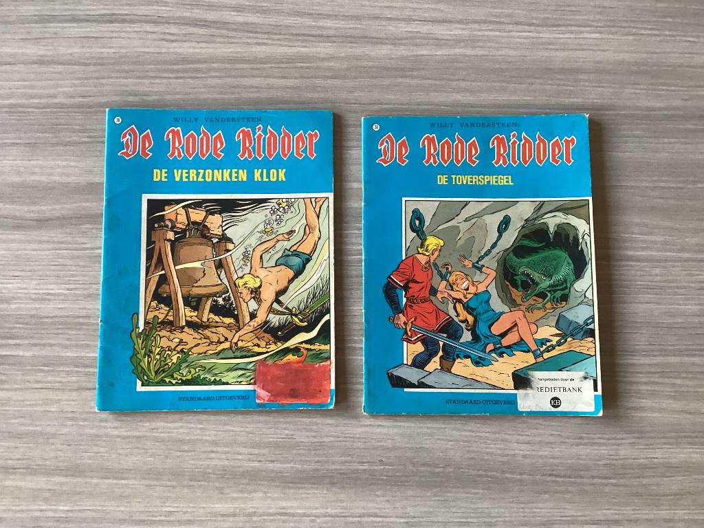 De rode ridder, Boeken, Stripverhalen, Ophalen, Gelezen