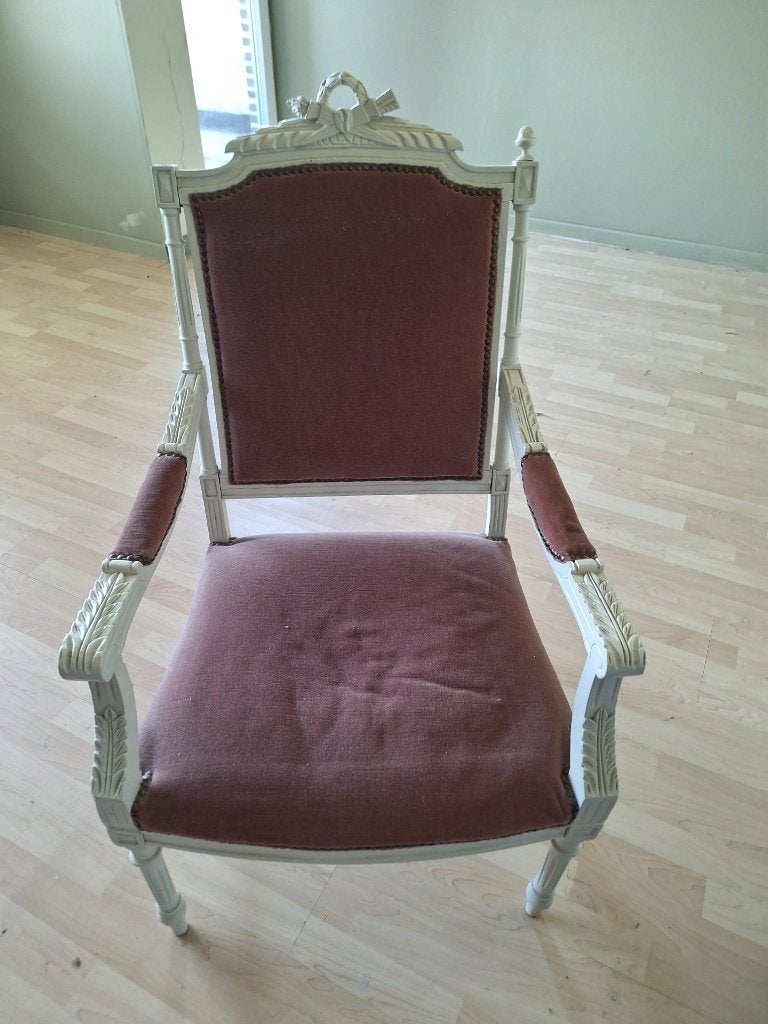 Vintage stoel, Maison & Meubles, Chaises, Autres couleurs, Vintage, Enlèvement, Utilisé