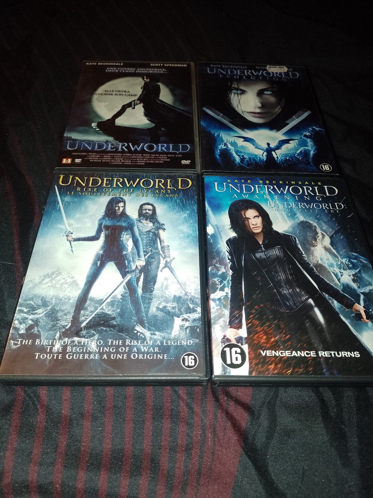 Te koop op DVD Underworld, Inclusief doosje, Ophalen of Verzenden, Zo goed als nieuw, Engels