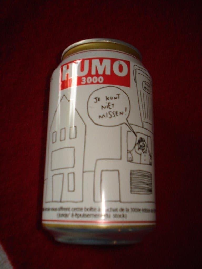 Humo 3000-pintje, Collections, Revues, Journaux & Coupures, Enlèvement, Journal ou Magazine