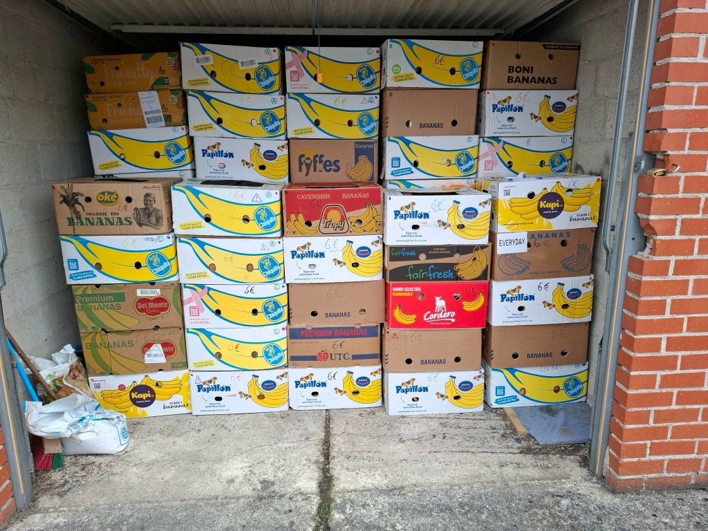 CAISSE BANANE SURPRISE, Enlèvement, Utilisé