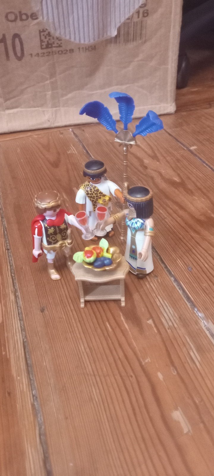 Playmobil Caesar en Cleopatra, Kinderen en Baby's, Ophalen, Complete set, Historisch, Zo goed als nieuw
