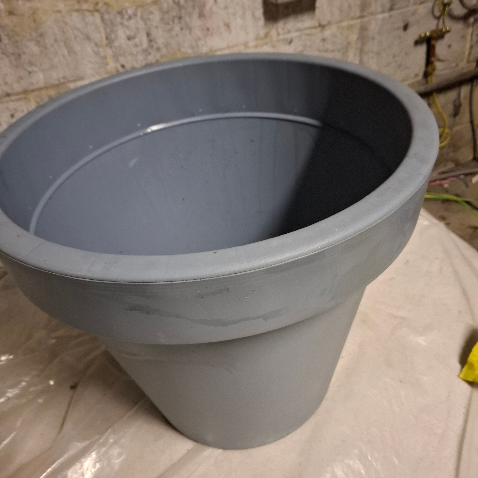 cache pot pour plante, Ophalen, Kunststof, Gebruikt, Rond