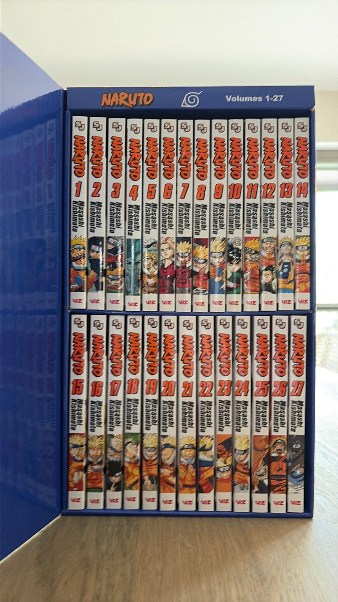 Masashi Kishimoto - Coffret Naruto 1 (vol 1 -27), Livres, Enlèvement, Masashi Kishimoto