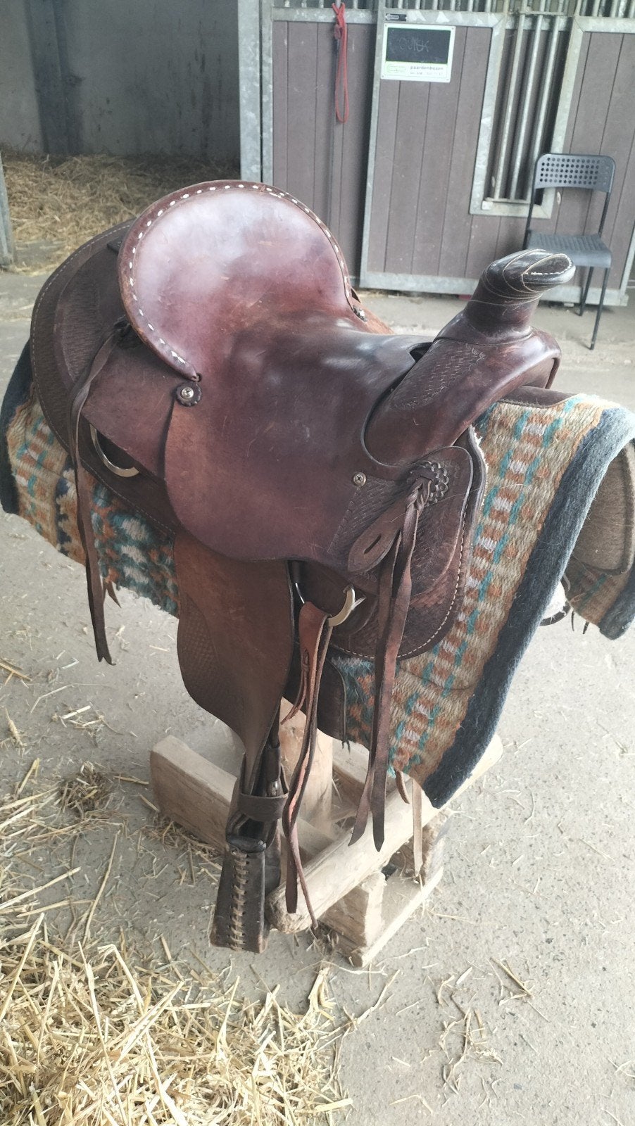 Continental westernzadel, Animaux & Accessoires, Chevaux & Poneys | Selles, Enlèvement