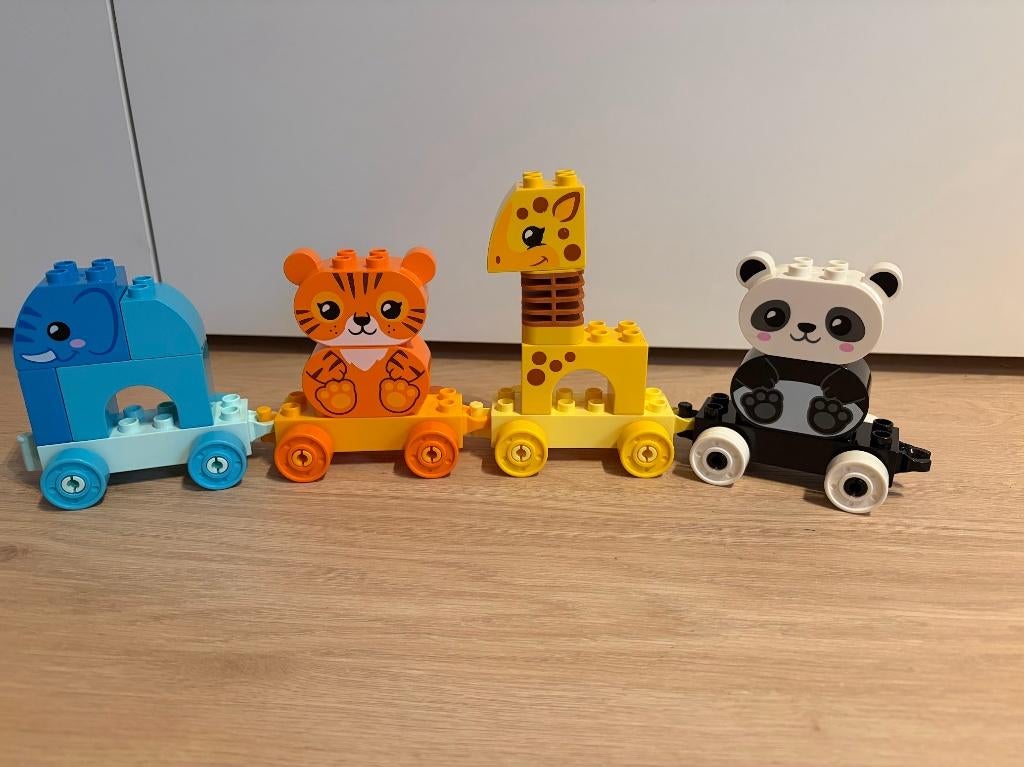 DUPLO Dierentrein - 10955, Kinderen en Baby's, Speelgoed | Duplo en Lego, Zo goed als nieuw, Duplo, Complete set, Ophalen