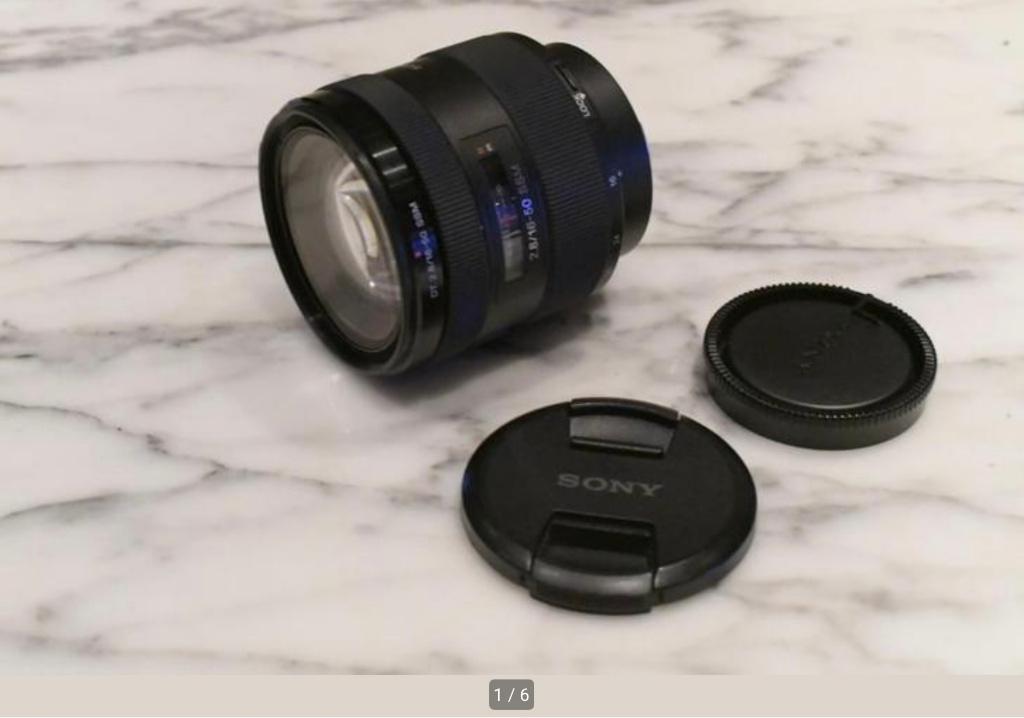 Sony 16-50 mm/f/2.8 SSM DT A avec étui., Enlèvement ou Envoi, 1980 à nos jours, Lentille ou Lentilles